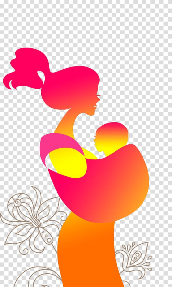 Silhouette Mother Child , Silhouette mother color transparent background PNG clipart Silhouette Mother Child , Silhouette mother color transparent background PNG clipart