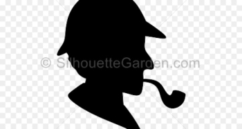 Silhouette Neck Clip art - detective silhouette Silhouette Neck Clip art - detective silhouette
