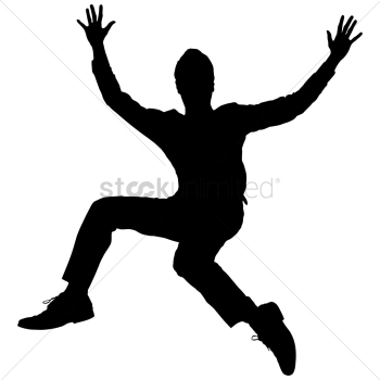 Silhouette of a man Silhouette of a man