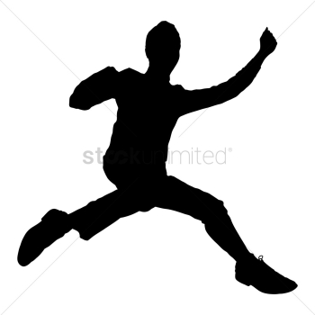 Silhouette of a man Silhouette of a man