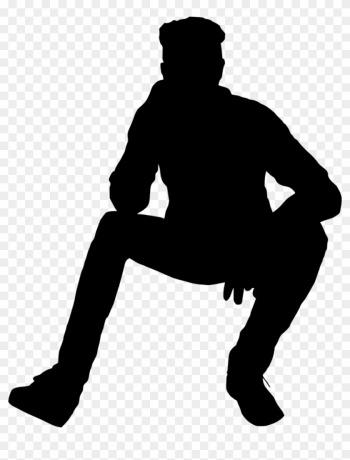Silhouette Of A Person Sitting - People Sitting Silhouette Png Silhouette Of A Person Sitting - People Sitting Silhouette Png