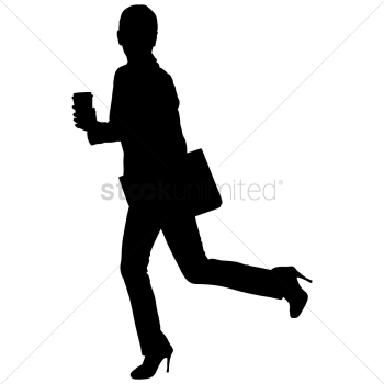 Silhouette of a woman Silhouette of a woman
