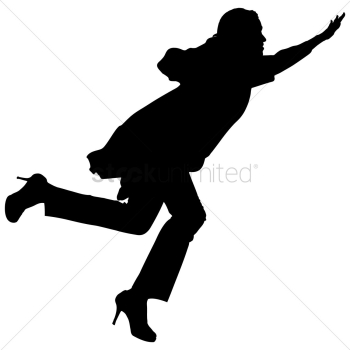 Silhouette of a woman Silhouette of a woman
