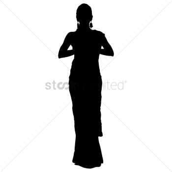 Silhouette of a woman Silhouette of a woman