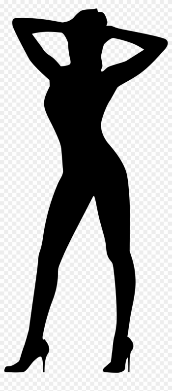 Silhouette Of A Woman - Sexy Girl Silhouette Png