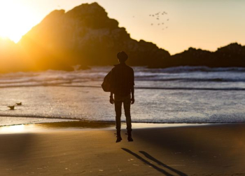 silhouette of man floating in air silhouette of man floating in air