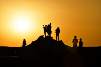 silhouette of people silhouette of people