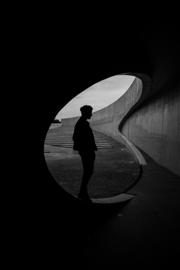 Silhouette Of Person Silhouette Of Person