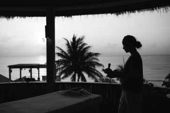 Silhouette Of Woman Silhouette Of Woman