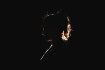 silhouette of woman silhouette of woman