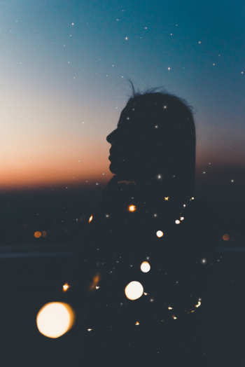 Silhouette Of Woman Silhouette Of Woman