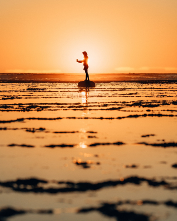 Silhouette of Woman Silhouette of Woman