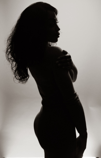 Silhouette of Woman Silhouette of Woman