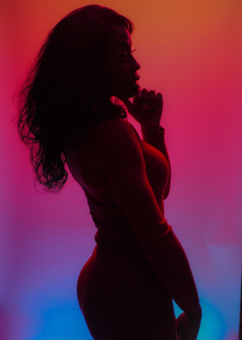 Silhouette Of Woman Silhouette Of Woman