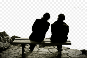 Silhouette Old age - Silhouette old material Silhouette Old age - Silhouette old material