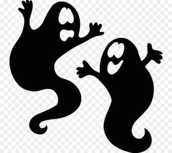Silhouette Paper Ghost Stencil witch - Silhouette Silhouette Paper Ghost Stencil witch - Silhouette