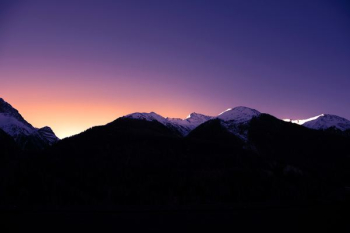 silhouette photo of mountain photography silhouette photo of mountain photography