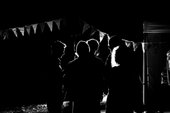 Silhouette Photo of People Silhouette Photo of People