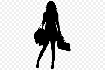 Silhouette Shopping - elegant fairy Silhouette Shopping - elegant fairy