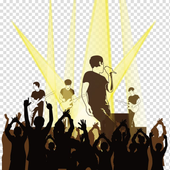 Silhouette Singing, singing and lighting transparent background PNG clipart Silhouette Singing, singing and lighting transparent background PNG clipart