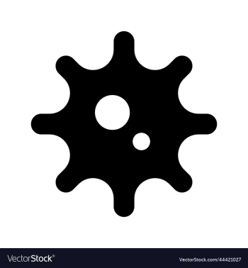 silhouette virus flat silhouette virus flat