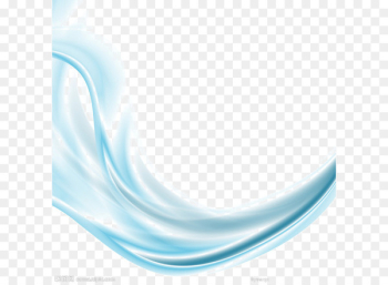Silk Blue Illustration - Ribbon Background Silk Blue Illustration - Ribbon Background