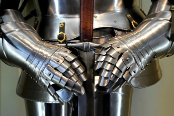 Silver and Brown Sword and Armor Silver and Brown Sword and Armor
