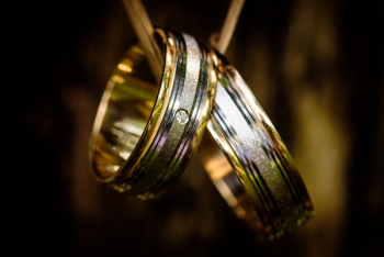 Silver and Gold Couple Ring Silver and Gold Couple Ring
