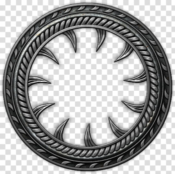 Silver claw for gemstone, black and silver car wheel transparent background PNG clipart