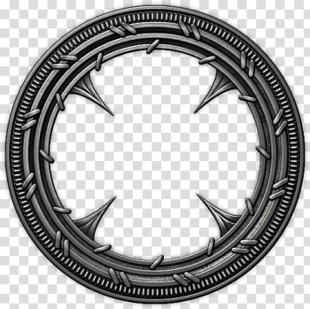 Silver claw for gemstone, round silver and black analog watch transparent background PNG clipart
