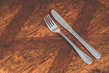 Silver Kinve & Fork Silver Kinve & Fork