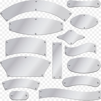 Silver Metal Banner - Metal texture silver sign Silver Metal Banner - Metal texture silver sign