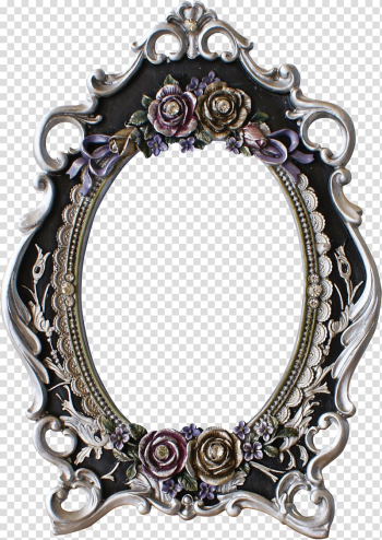 Silver oval mirror frame, Mirror frame, mirror transparent background PNG clipart Silver oval mirror frame, Mirror frame, mirror transparent background PNG clipart
