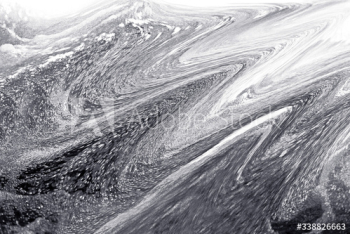 Silver paint flow Silver paint flow
