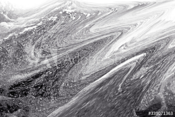 Silver paint flow Silver paint flow