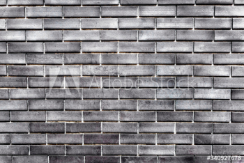 Silver painted brick wall textured background Silver painted brick wall textured background