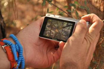 Silver Samsung Point and Shoot Camera Silver Samsung Point and Shoot Camera