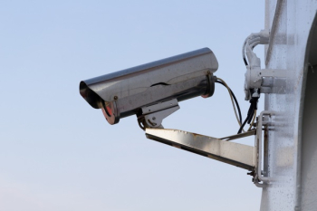 Silver Security Camera Silver Security Camera