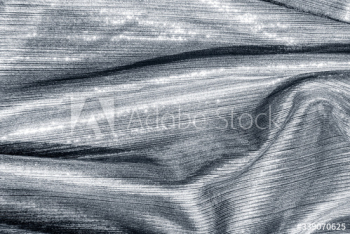Silver silk fold Silver silk fold