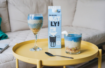 Silver Spoon Beside Milk Carton Silver Spoon Beside Milk Carton