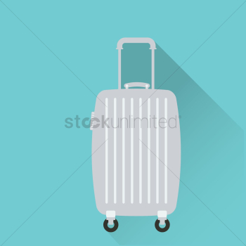 Silver suitcase Silver suitcase