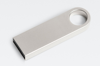 Silver USB flash drive mockup technology data storage device Silver USB flash drive mockup technology data storage device
