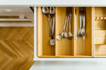silver utensils in drawer silver utensils in drawer