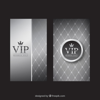 Silver vip invitations Silver vip invitations