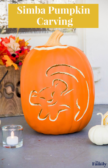 Simba Pumpkin Carving | Disney Family