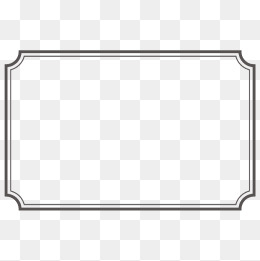 Simple Border Png, Vector, PSD, and Clipart With Transparent ...