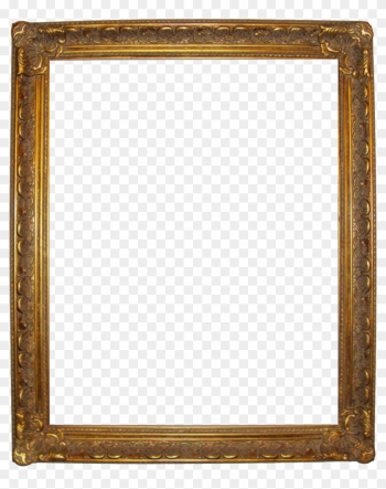 Simple Gold Frame Png Photo - Wood Frame No Background