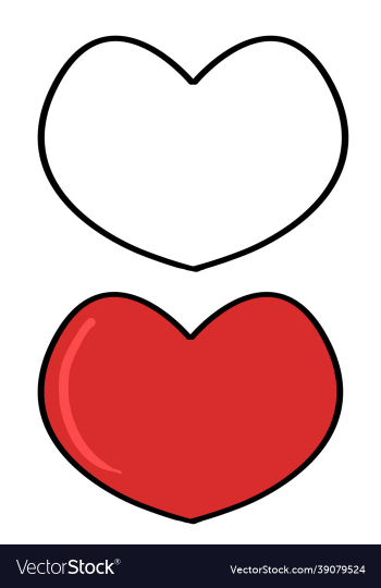 simple hand drawn heart simple hand drawn heart