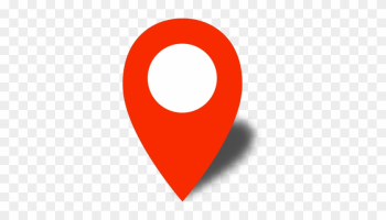 Simple Location Map Pin Icon2 Red Free Vector Data - Icon Pin Map Red