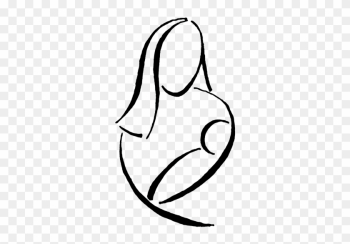 Simple Mother And Baby Logo - Mother And Baby Clip Art Simple Mother And Baby Logo - Mother And Baby Clip Art
